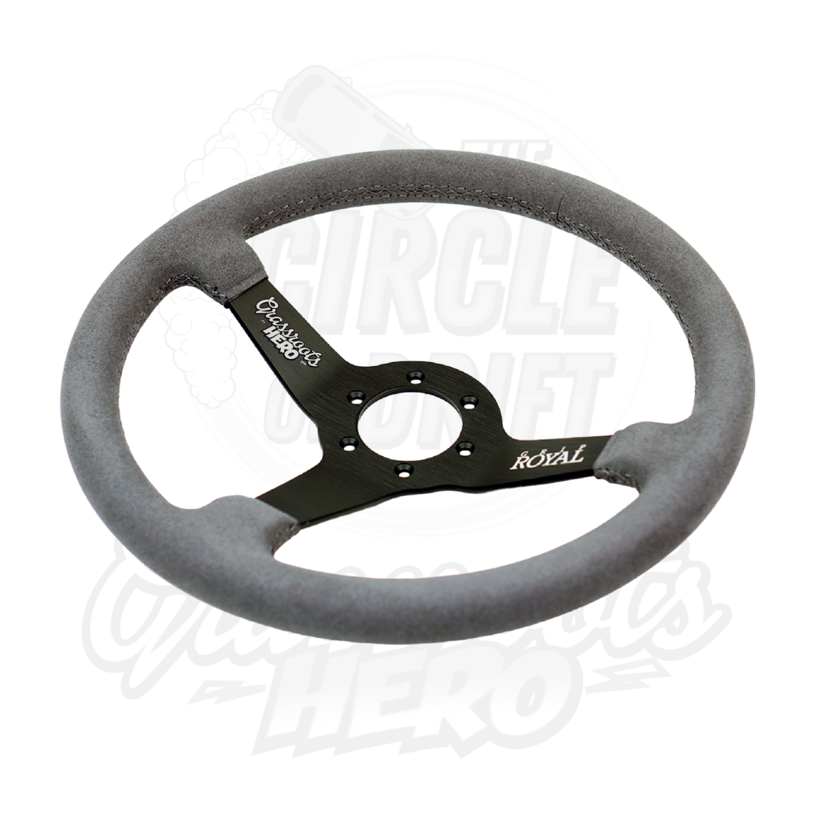 Grassroots Hero x Grip Royal 350mm Steering Wheel
