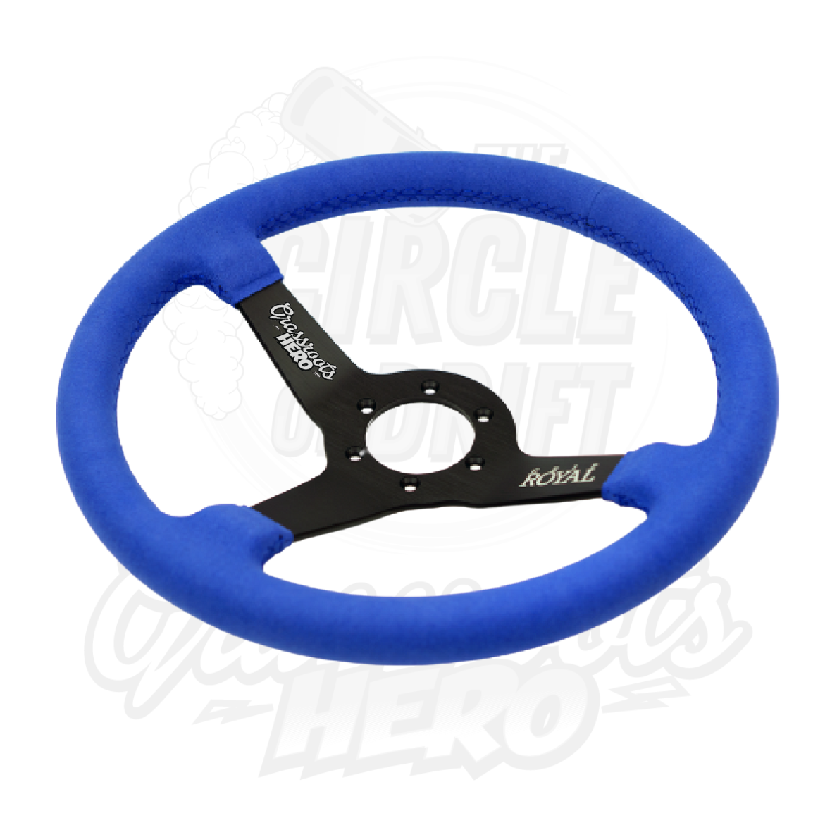 Grassroots Hero x Grip Royal 350mm Steering Wheel