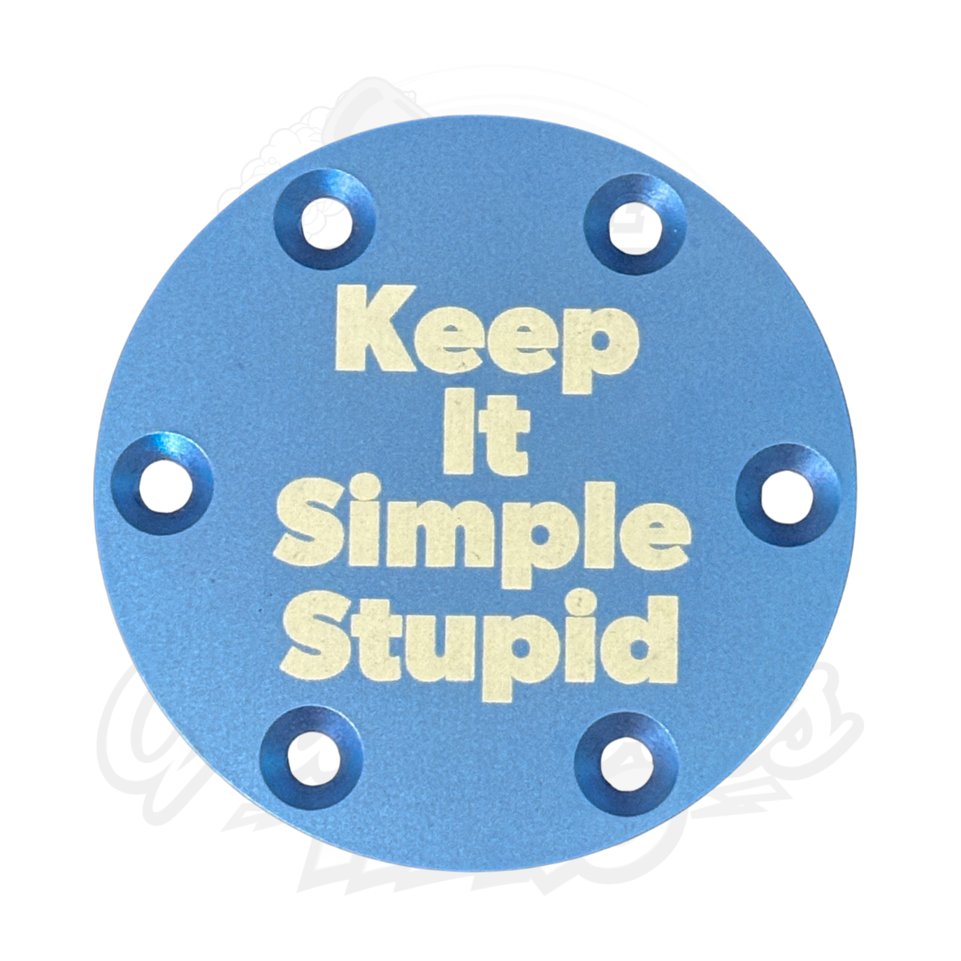 K.I.S.S. Horn Delete Plate - Grip Royal