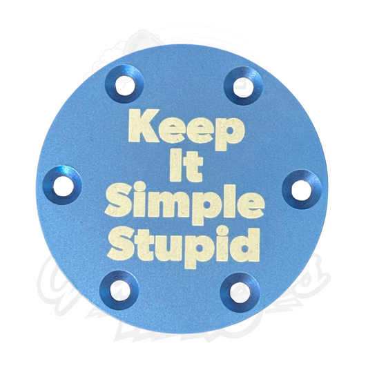 K.I.S.S. Horn Delete Plate - Grip Royal