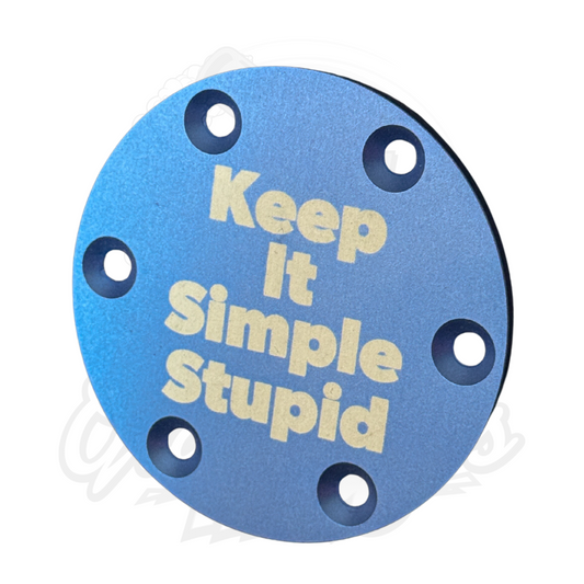 K.I.S.S. Horn Delete Plate - Grip Royal