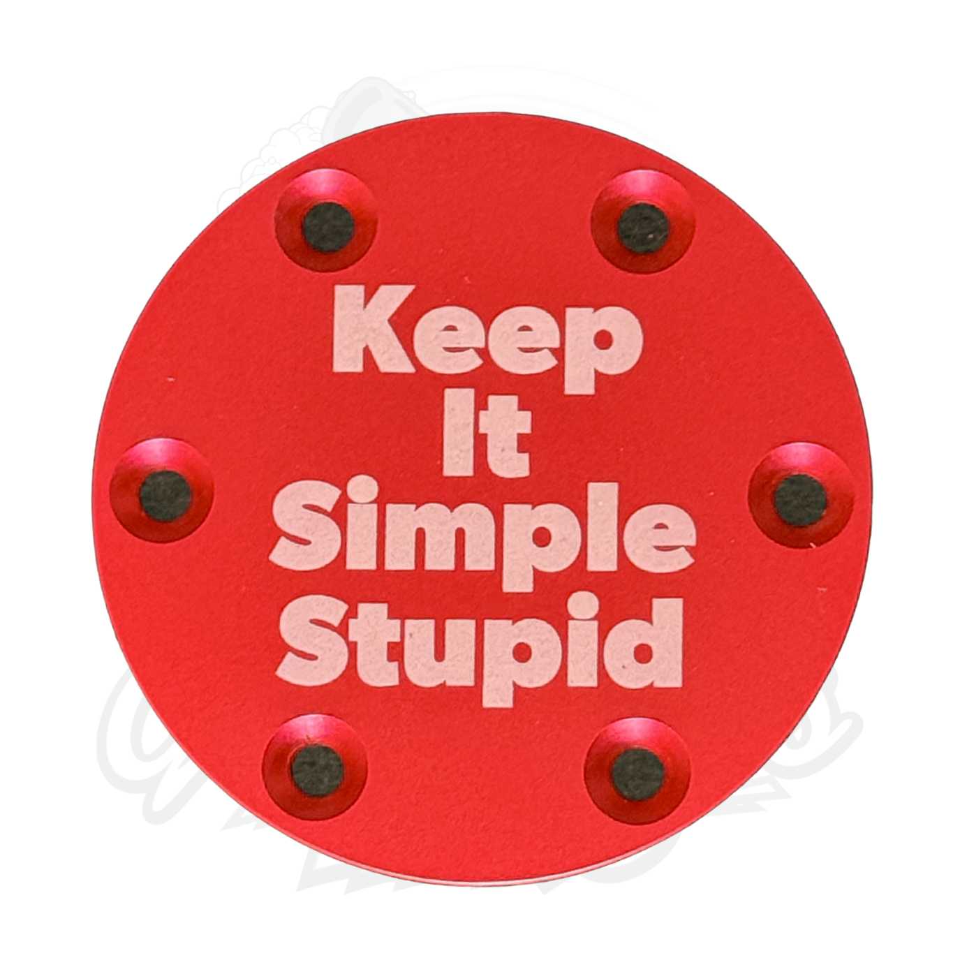 K.I.S.S. Horn Delete Plate - Grip Royal