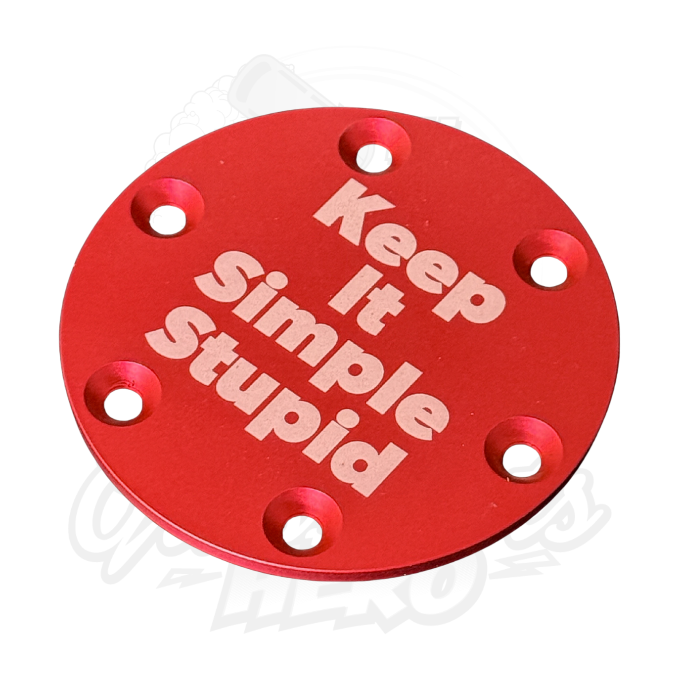 K.I.S.S. Horn Delete Plate - Grip Royal