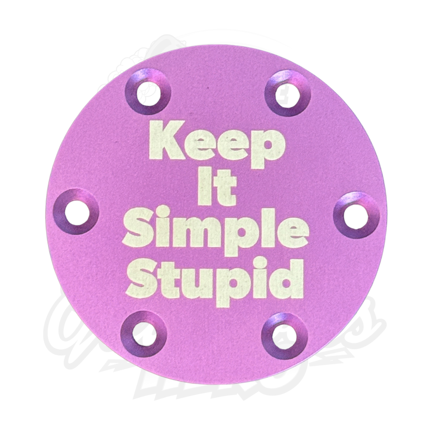 K.I.S.S. Horn Delete Plate - Grip Royal