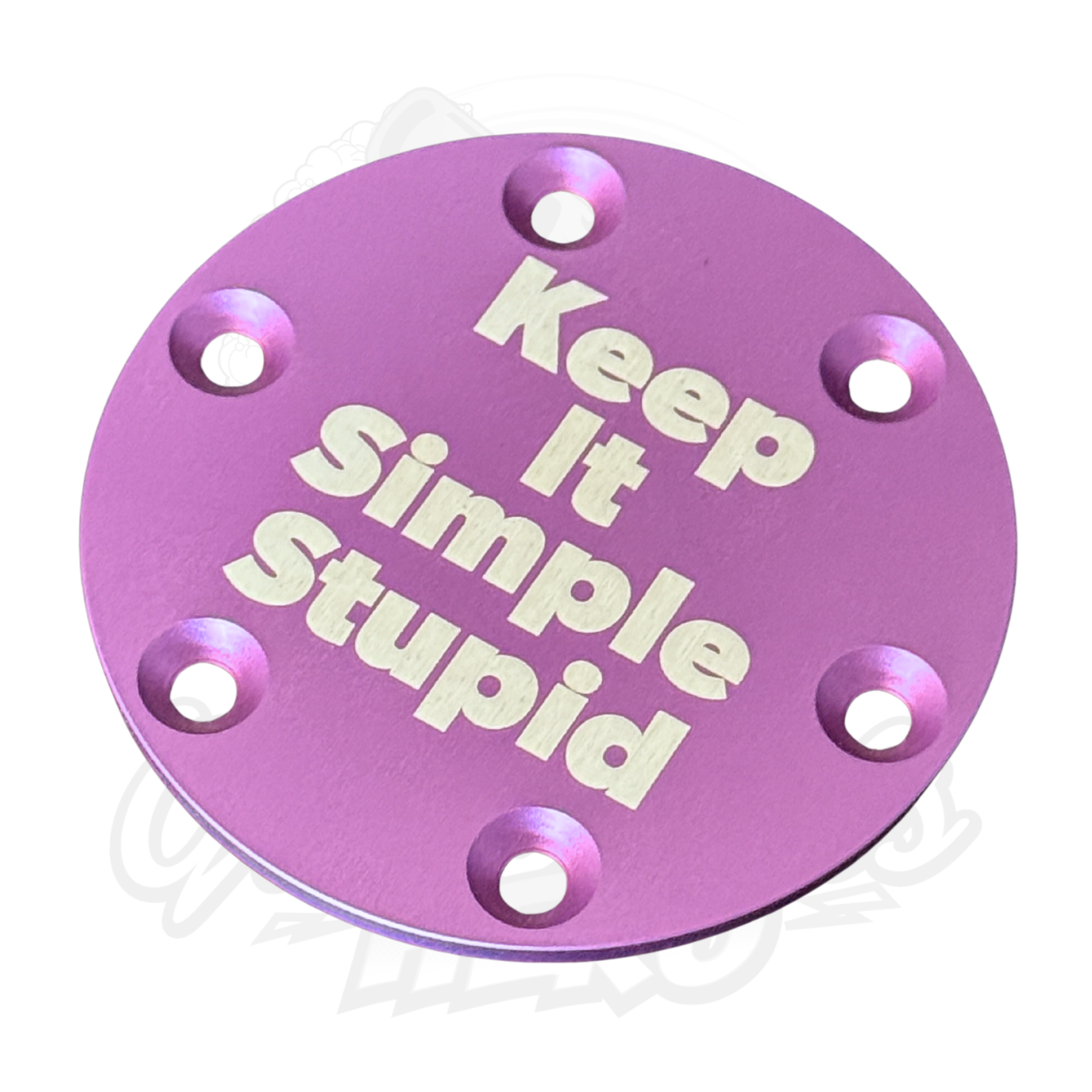 K.I.S.S. Horn Delete Plate - Grip Royal