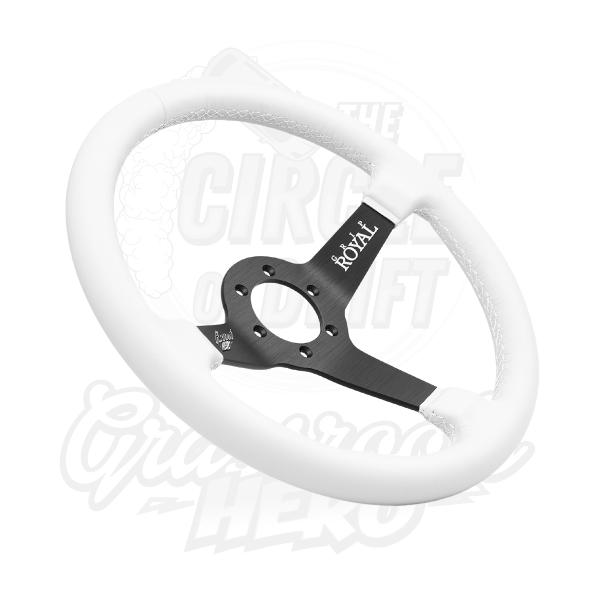 Grassroots Hero x Grip Royal 350mm Steering Wheel