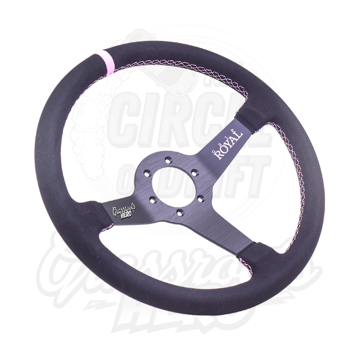 Grassroots Hero x Grip Royal 350mm Steering Wheel