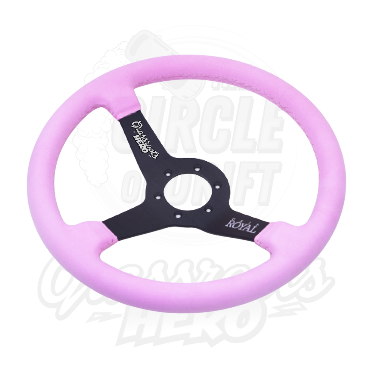 Grassroots Hero x Grip Royal 350mm Steering Wheel