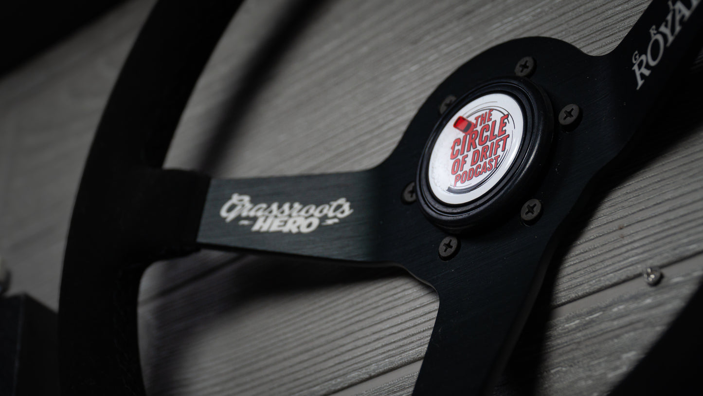 Grassroots Hero x Grip Royal 350mm Steering Wheel