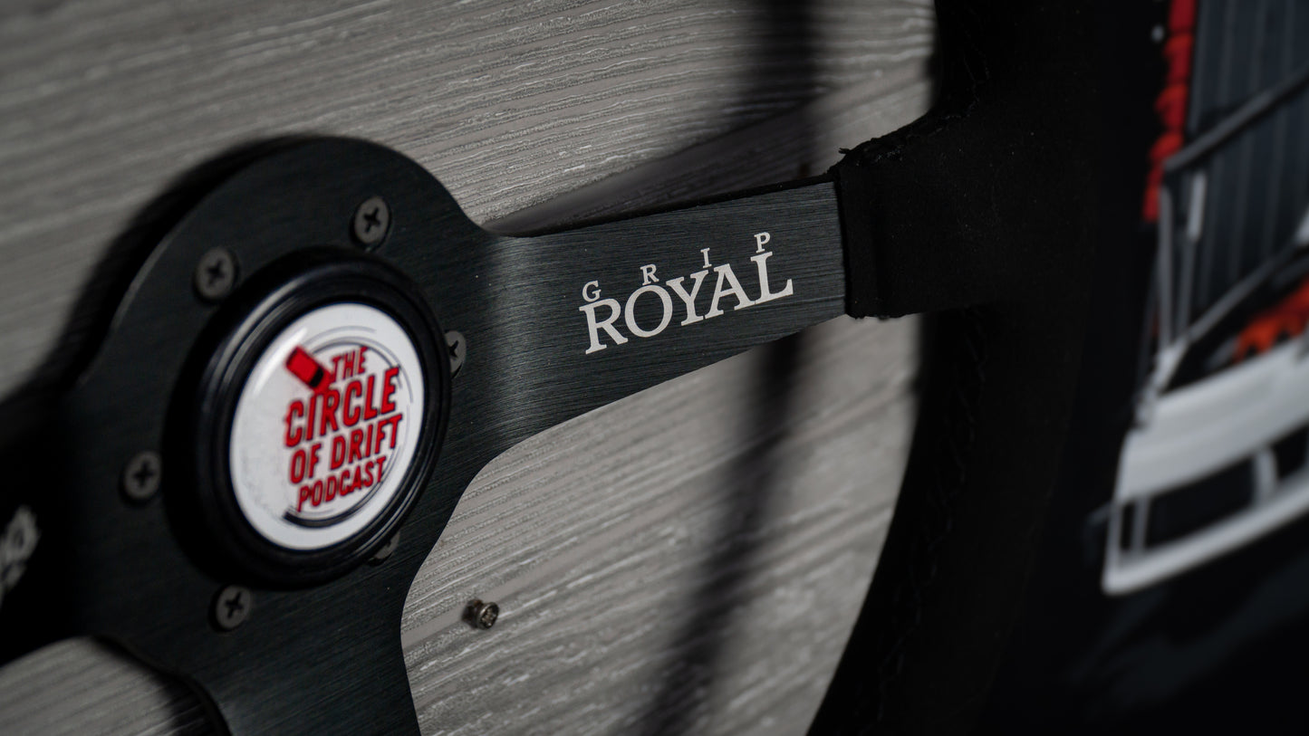 Grassroots Hero x Grip Royal 350mm Steering Wheel