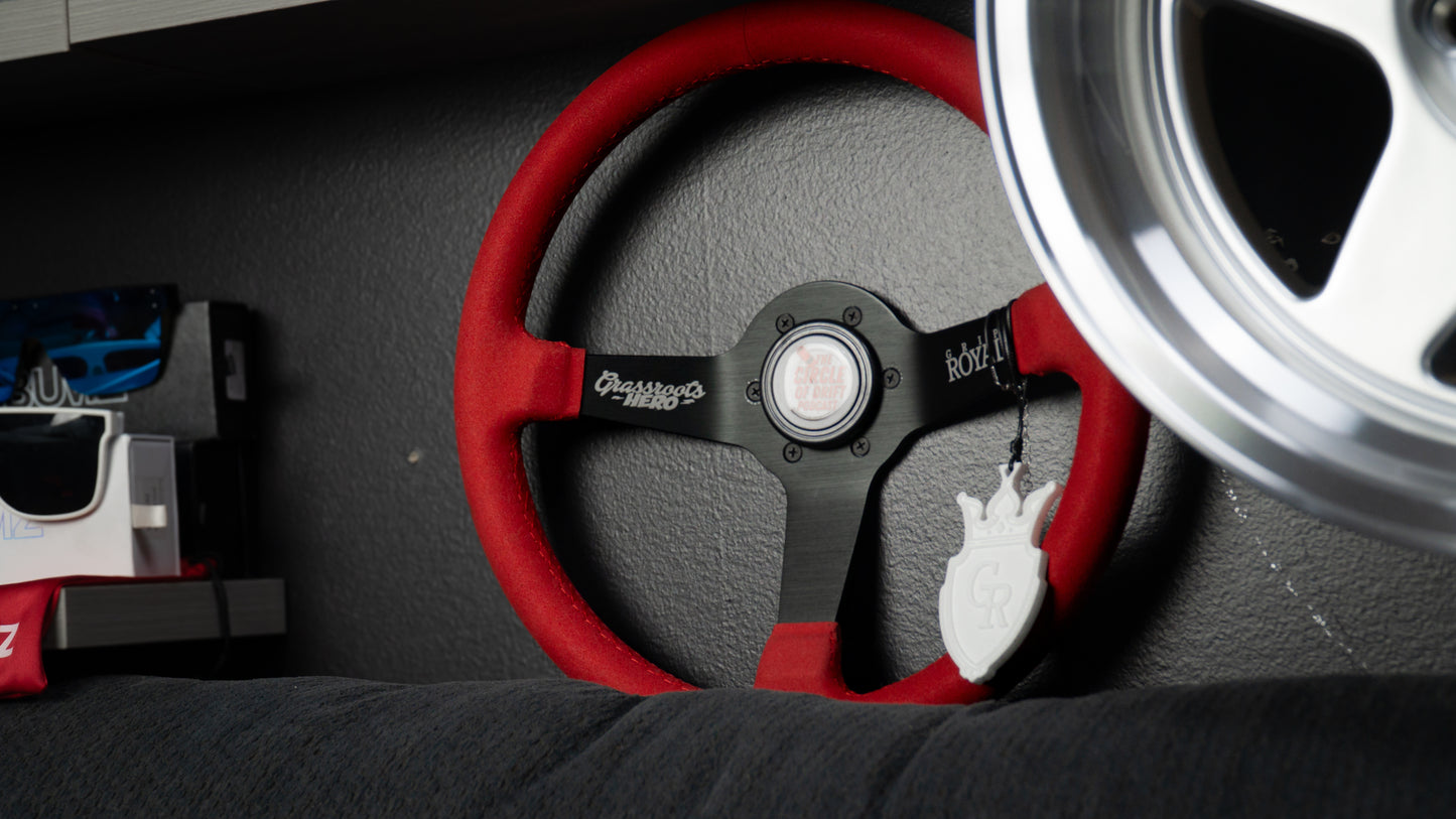 Grassroots Hero x Grip Royal 350mm Steering Wheel