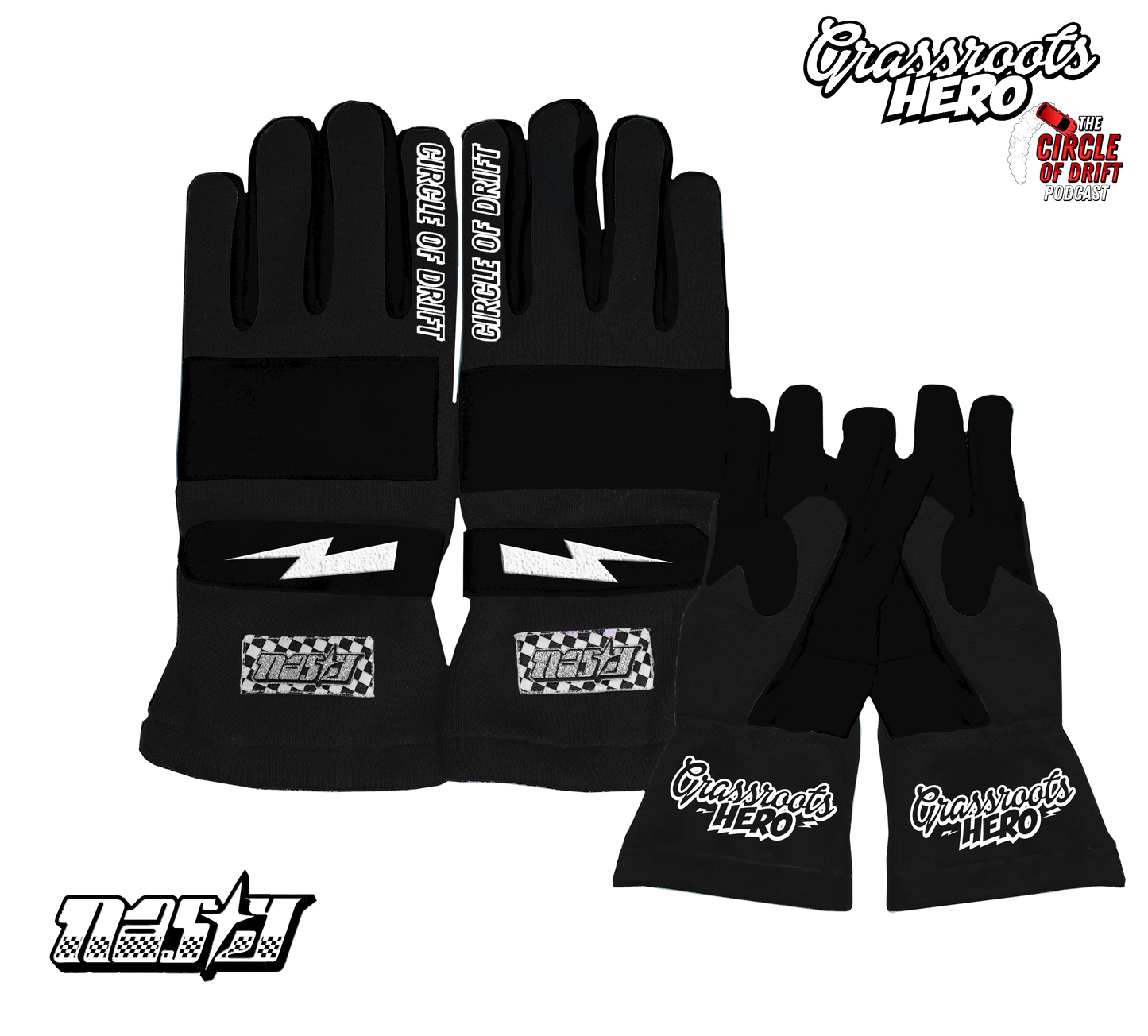 COD X Nasty Driving Gloves