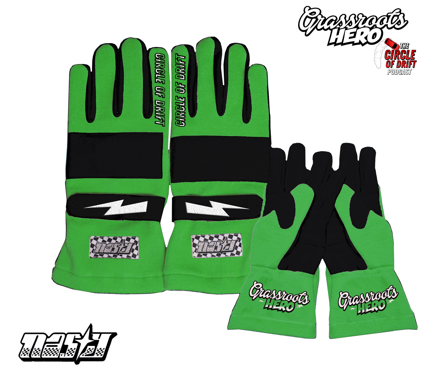 COD X Nasty Driving Gloves