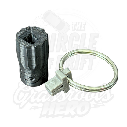 3D Printed 10mm Socket Keychain