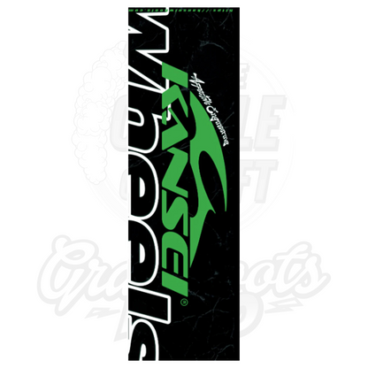 Nobori Black Banner - 8'x4'