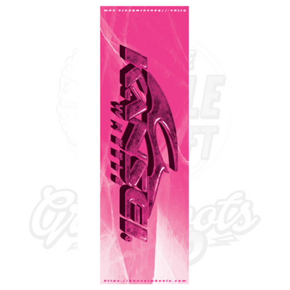 Nobori Pink Banner - 8'x4'