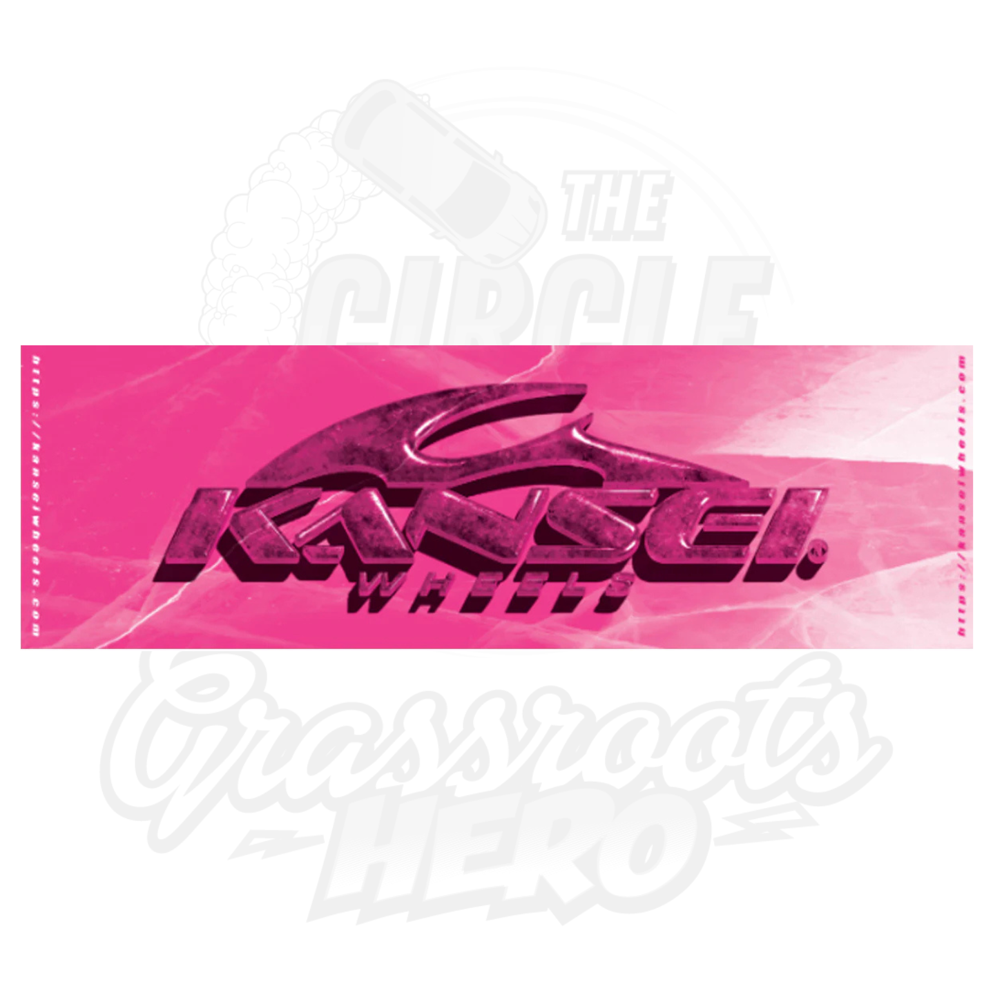 Nobori Pink Banner - 8'x4'