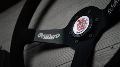 Grassroots Hero x Grip Royal 350mm Steering Wheel