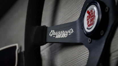 Grassroots Hero x Grip Royal 350mm Steering Wheel