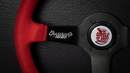 Grassroots Hero x Grip Royal 350mm Steering Wheel